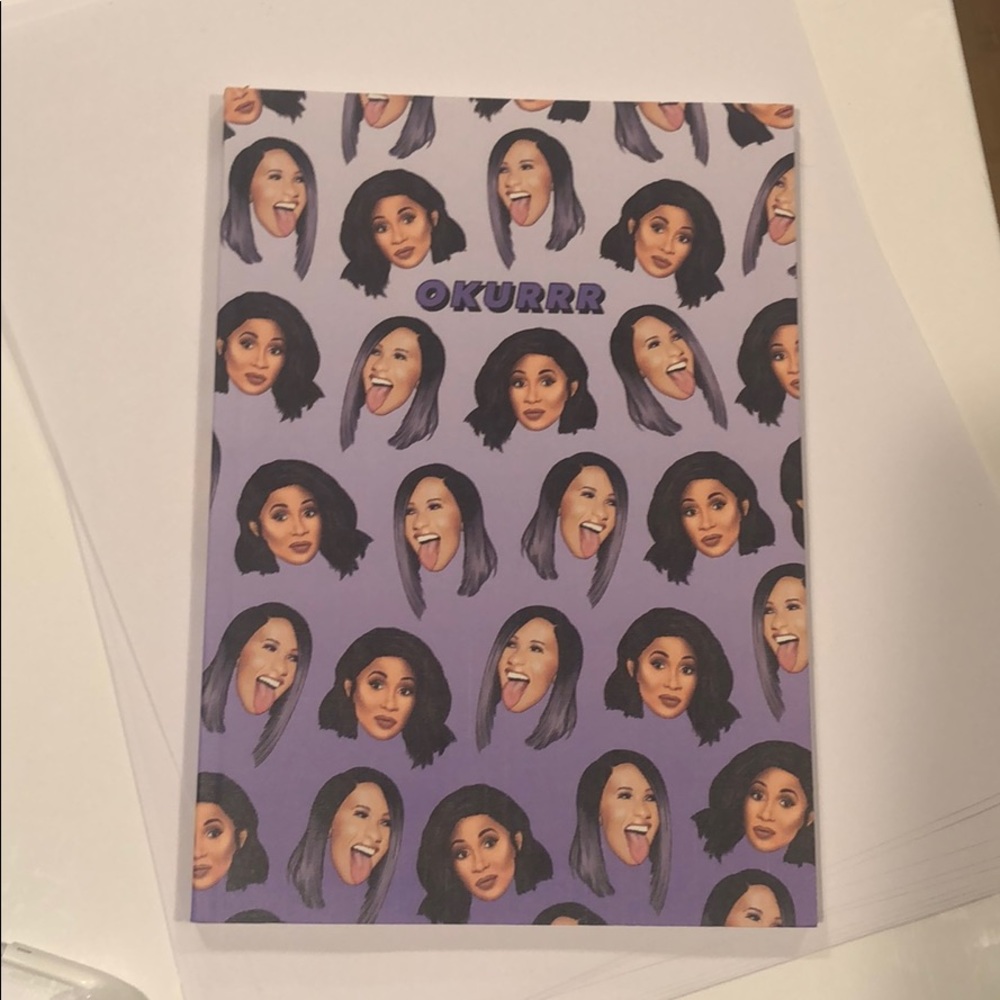 Cardi B Okurrr Notebook